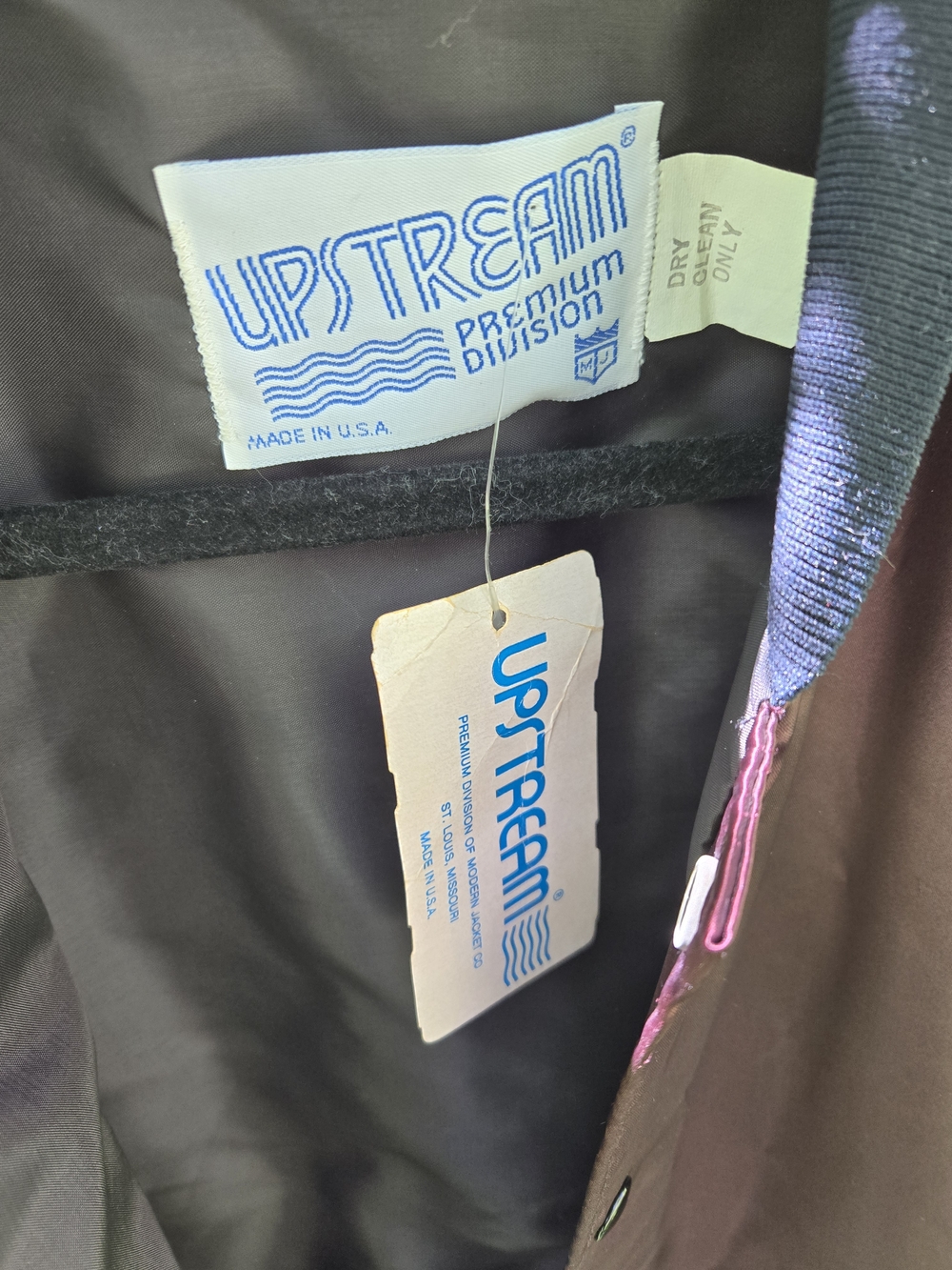 Pepsi's Jacksons 1984 World Tour Bomber Jacket with Tag (authentic from 1984) - Picture 6 of 7